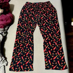 Croft & Barrow Hot Sauce Pajamas Used Medium 32/34
